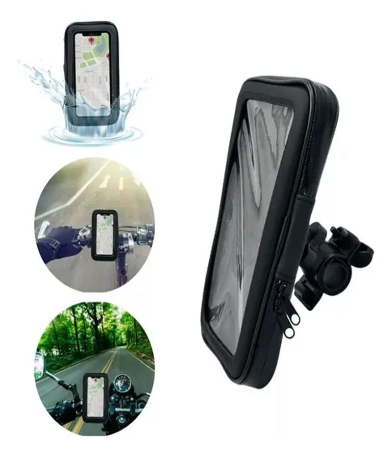 Soporte Para Celular De Cremallera manubrio