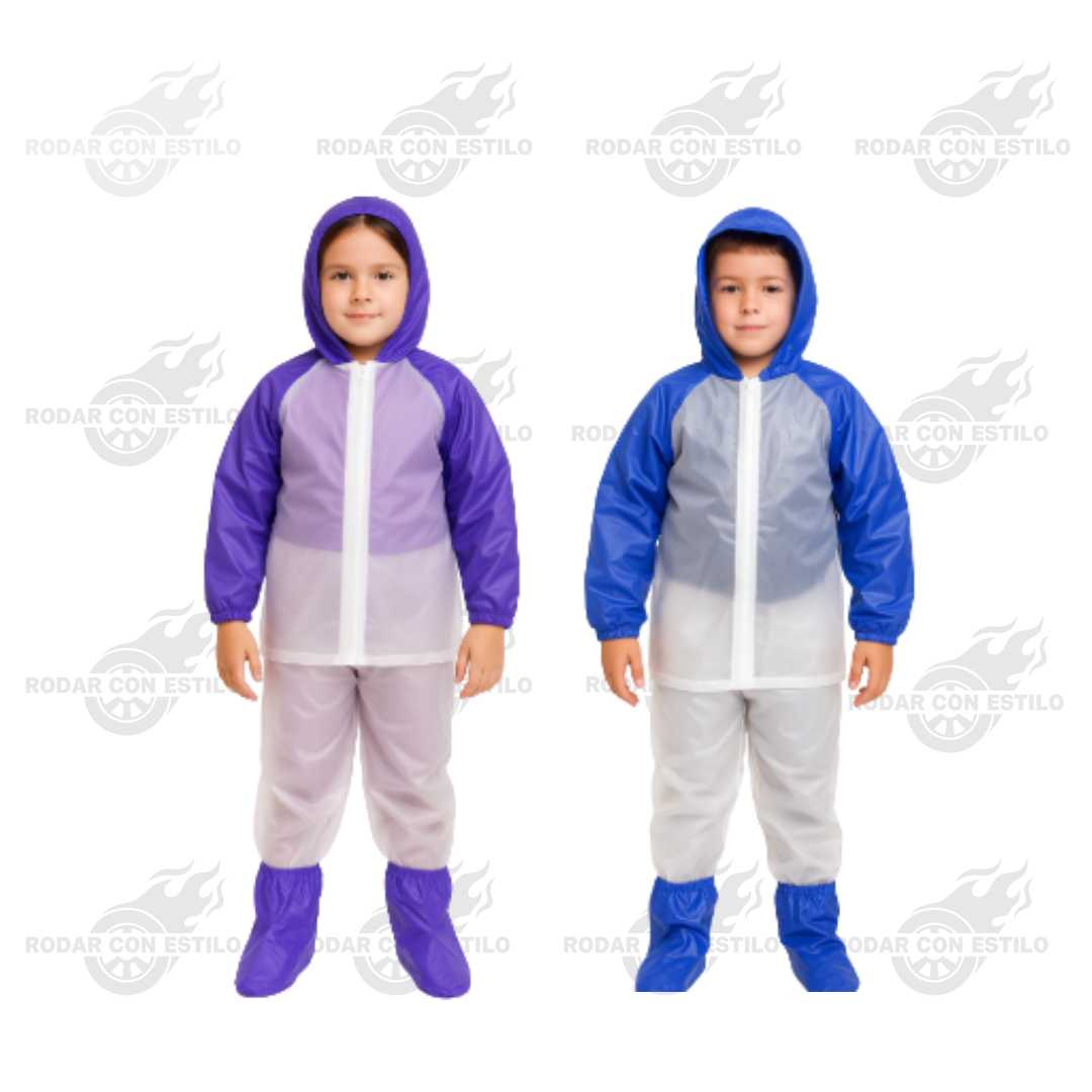 impermeable para niño